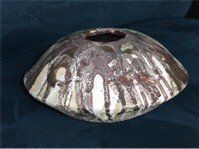 Platte Ronde Vaas - Keramiek Vaas