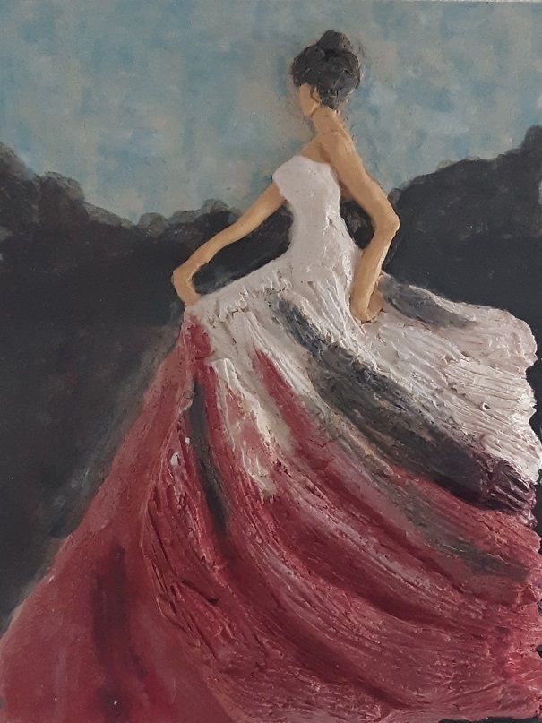 Prinses Keramisch Beeld