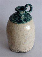 Raku Kruik - Kunstwerk