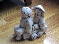 Spelende Kinderen - Keramieke Kunst