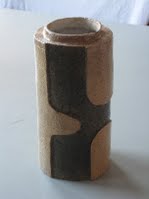 Cilinder Vaas met Motief