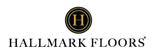 The hallmark floors logo is shown on a white background.