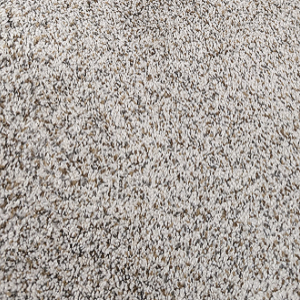 A close up of a carpet with a gray and white texture.