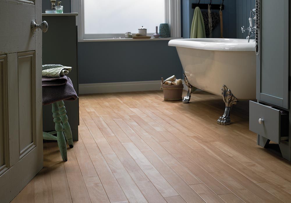 Waterproof Orchestration Wood luxury vinyl plank flooring