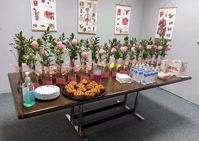 We celebrate and thank our CNAs all week with gift cards, roses, breakfast, and pizza!