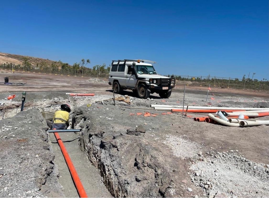 Underground Wiring — Hardies Electrical Contracting Services in Darwin, NT