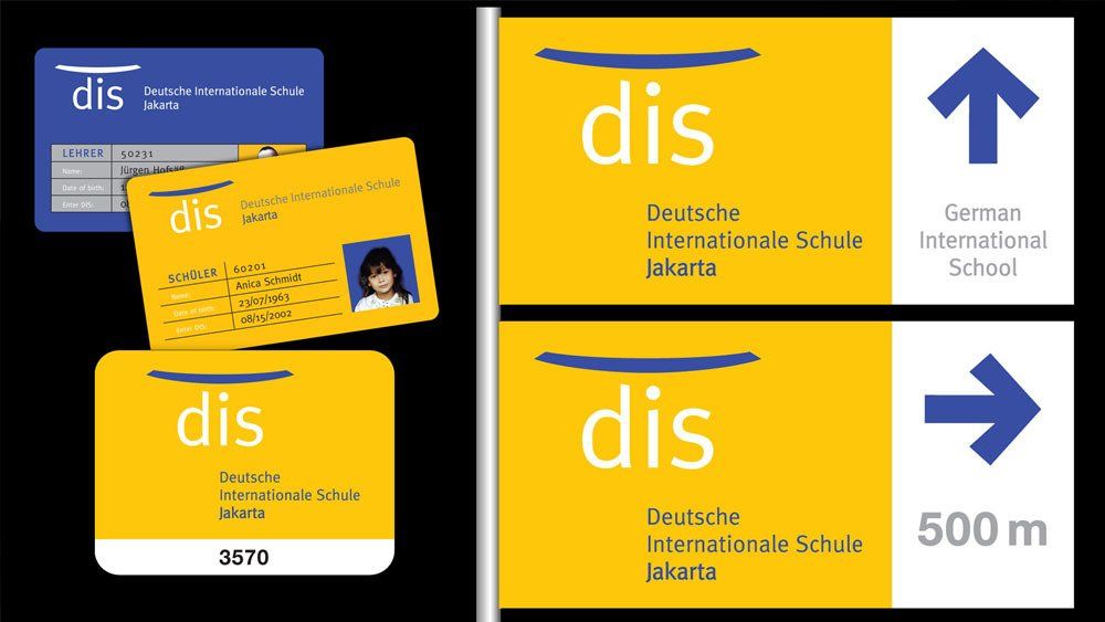 schmidt ideas, Jakarta, creative brand consultant,  Deutsche Schule Jakarta,  CI and marketing collateral