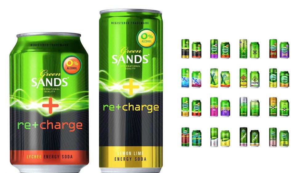 schmidt ideas, Jakarta, creative brand consultant,  brand name and  packaging for Green Sands Recharge