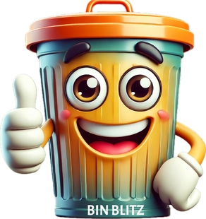 Bin Blitz logo Vineland, NJ mobile trash & recycling bin cleaning
