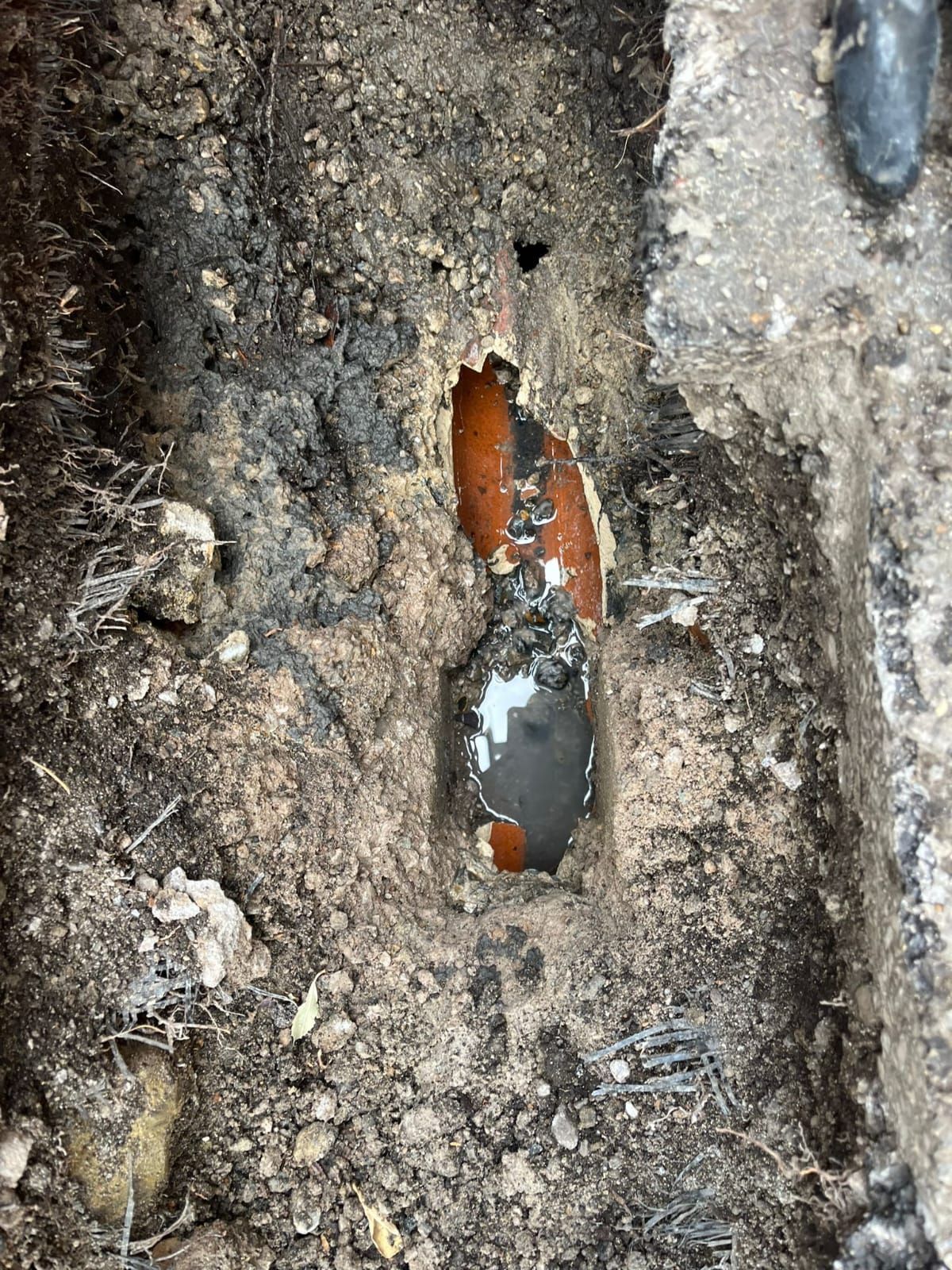 Damaged drain pipe repair South East London