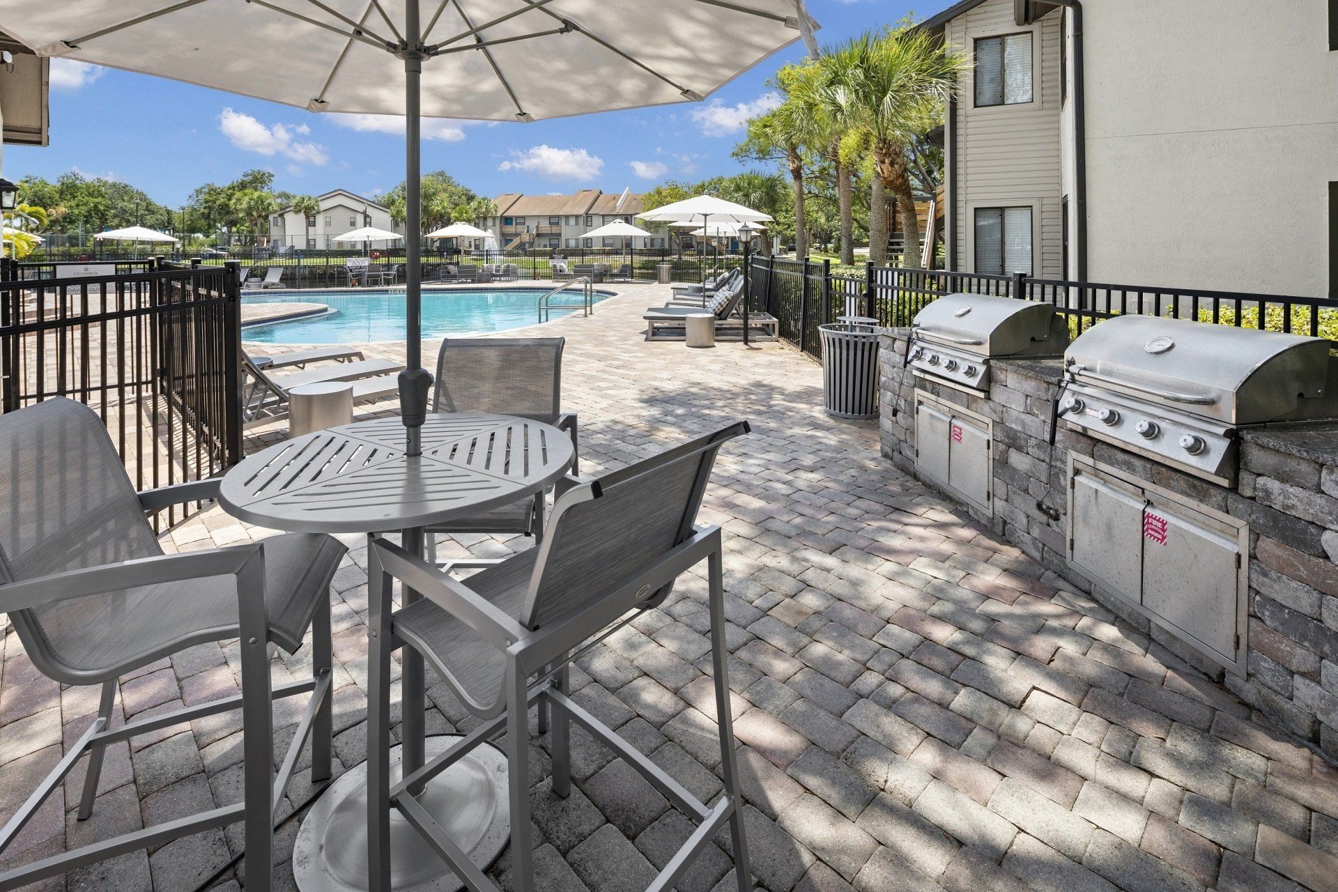 Outdoor Grill Station | City Harbor