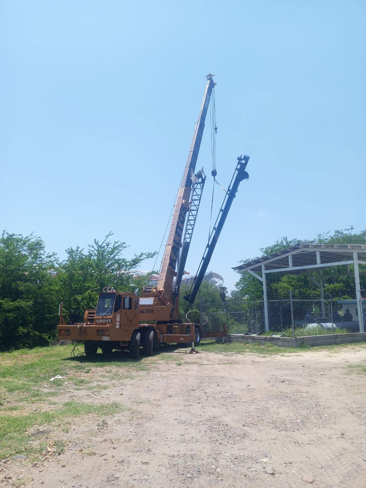 renta de grúas industriales