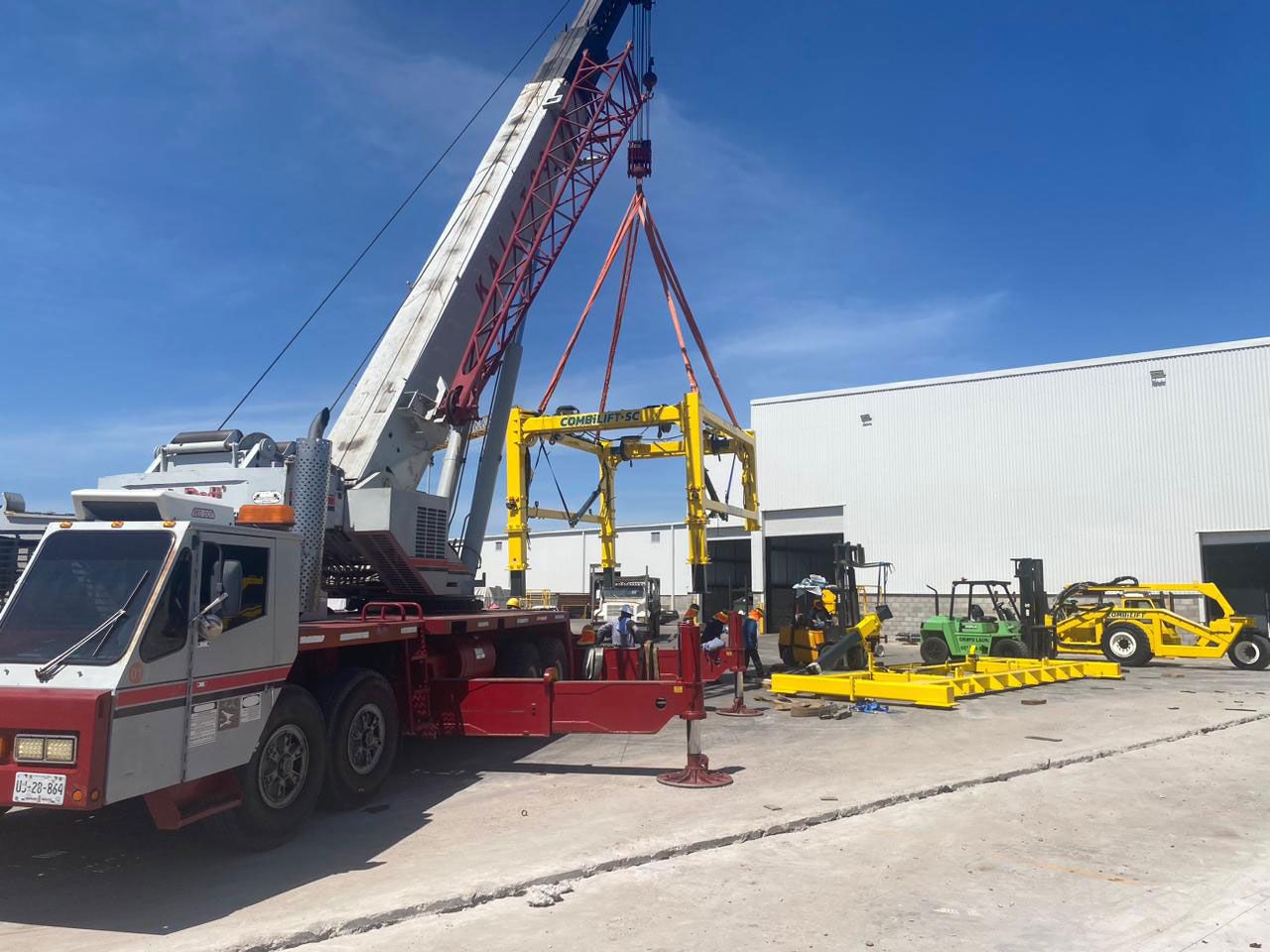 renta de grúas industriales