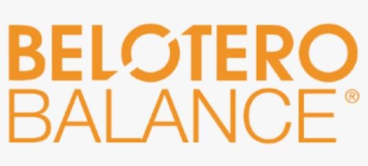 A logo for a company called belotero balance