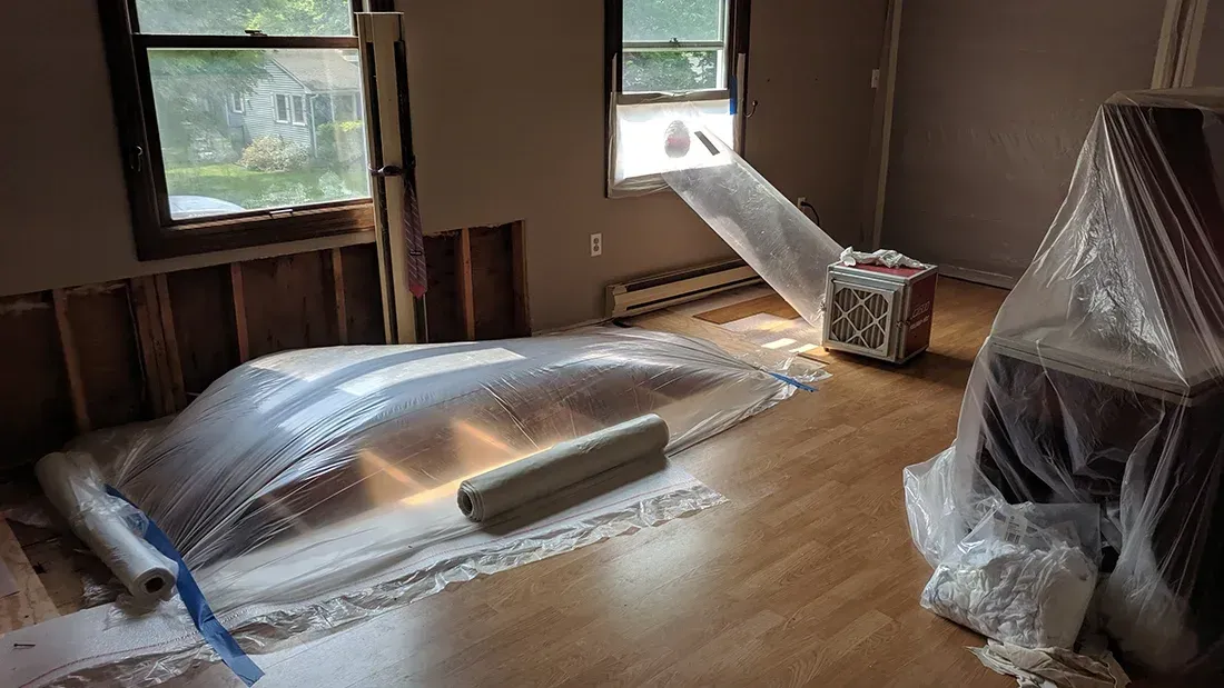 Crawlspace mold inspection