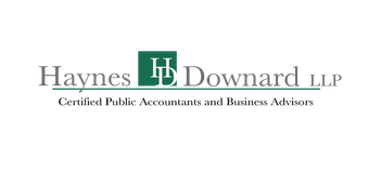 A logo for haynes downard llp certified public accountants and business advisors