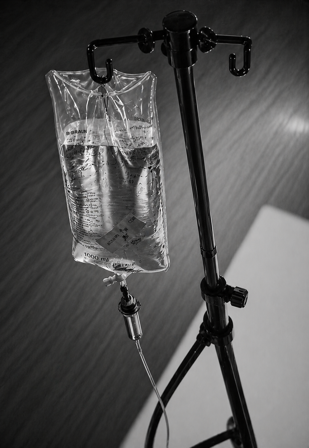 AQUA MD Mobile IV AQUA IronCore setup for in-home iron infusion