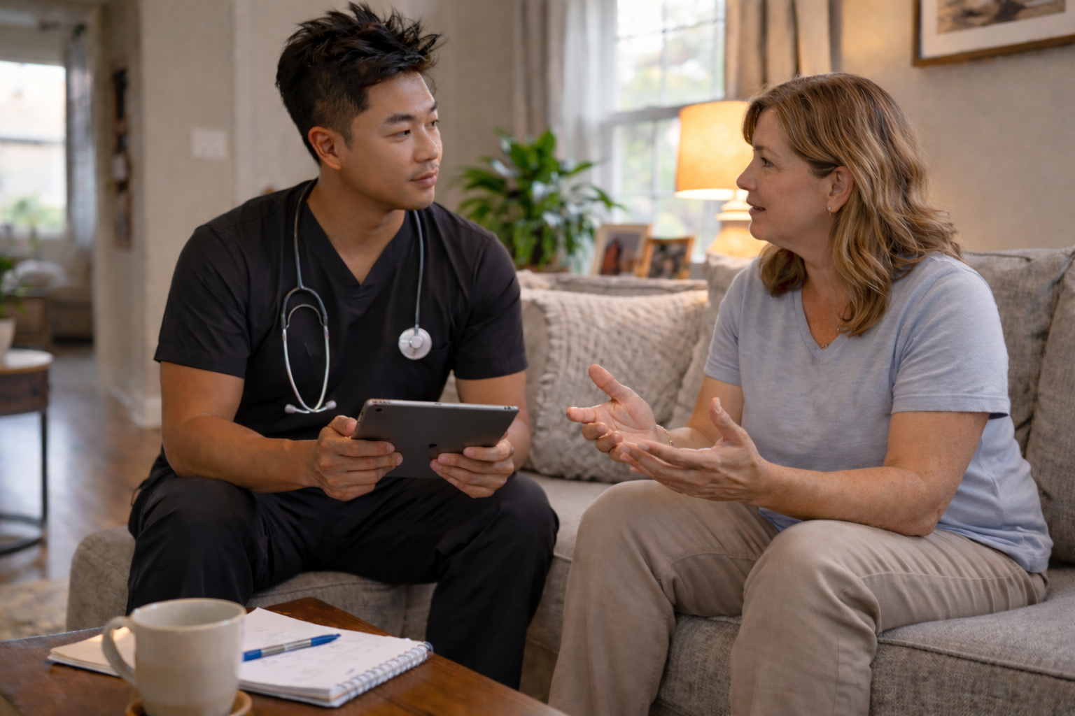 A woman is sitting in a chair with an iv in her arm and giving a thumbs up.