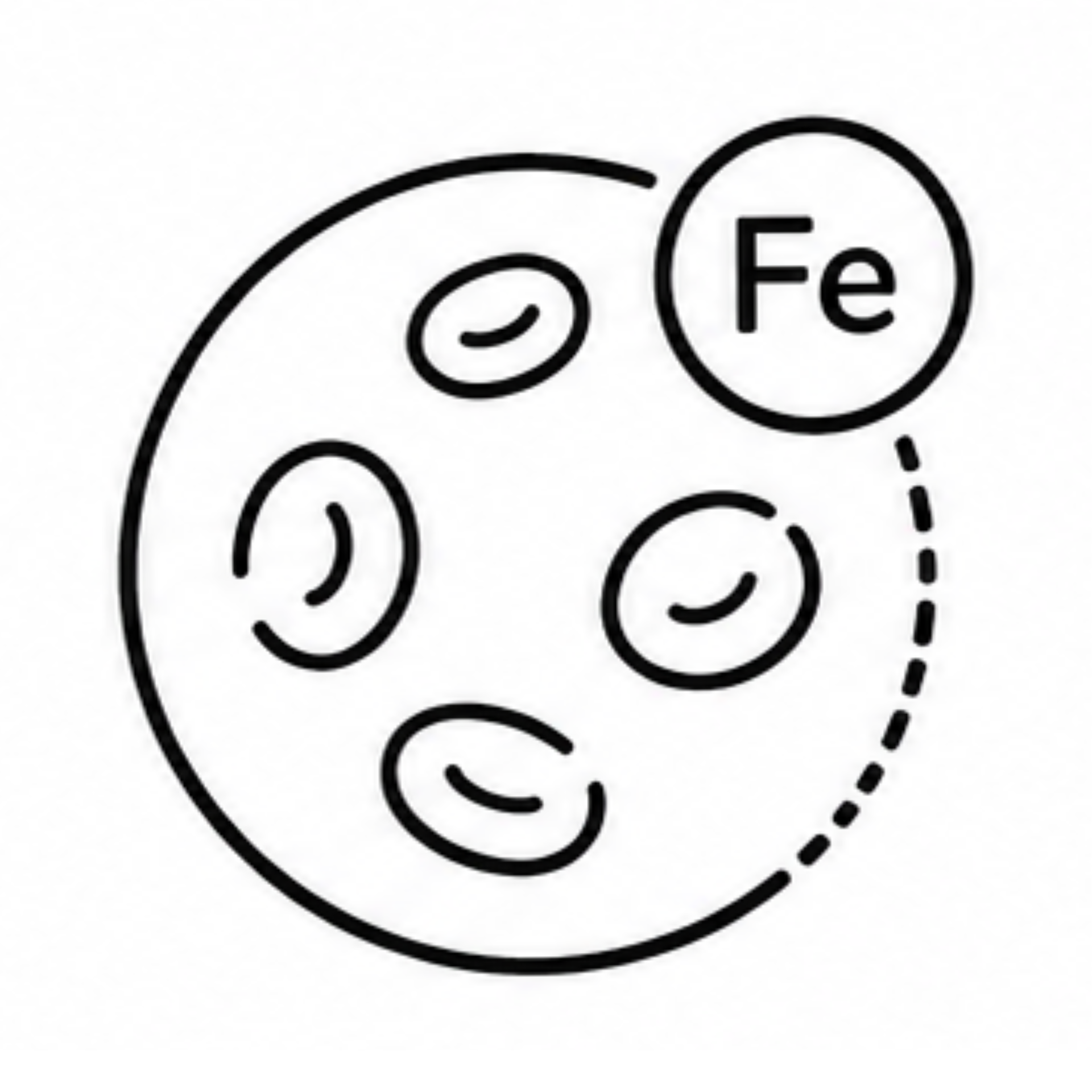 Iron infusion for red blood cell formation