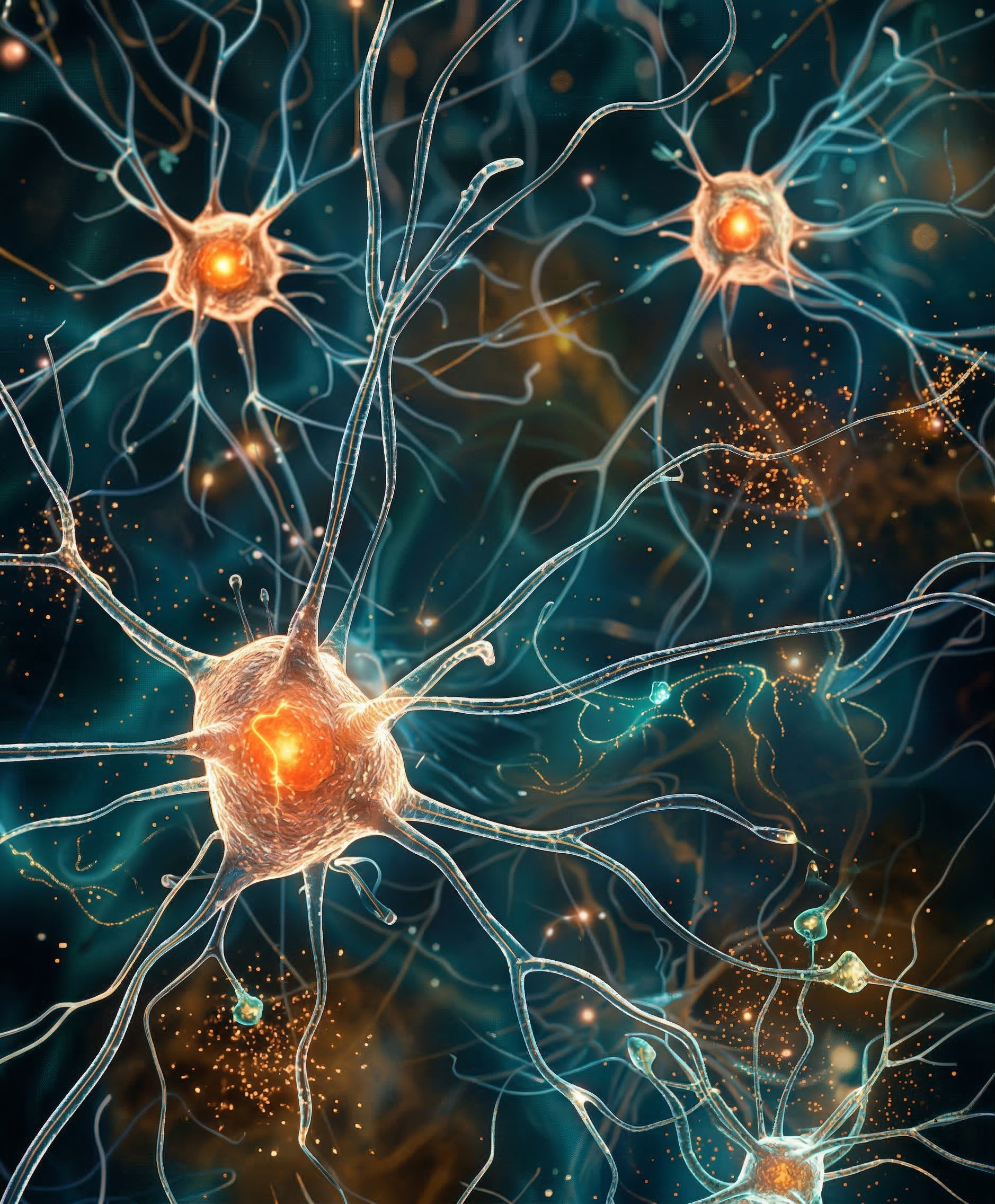 neuron firing during migraine attacks