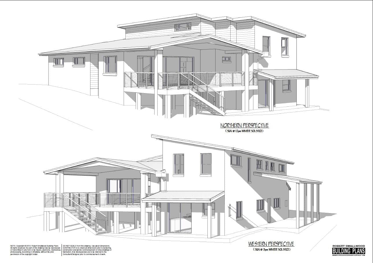 Front View Of House Design — Whitehouse Building Design in Mid North Coast, NSW