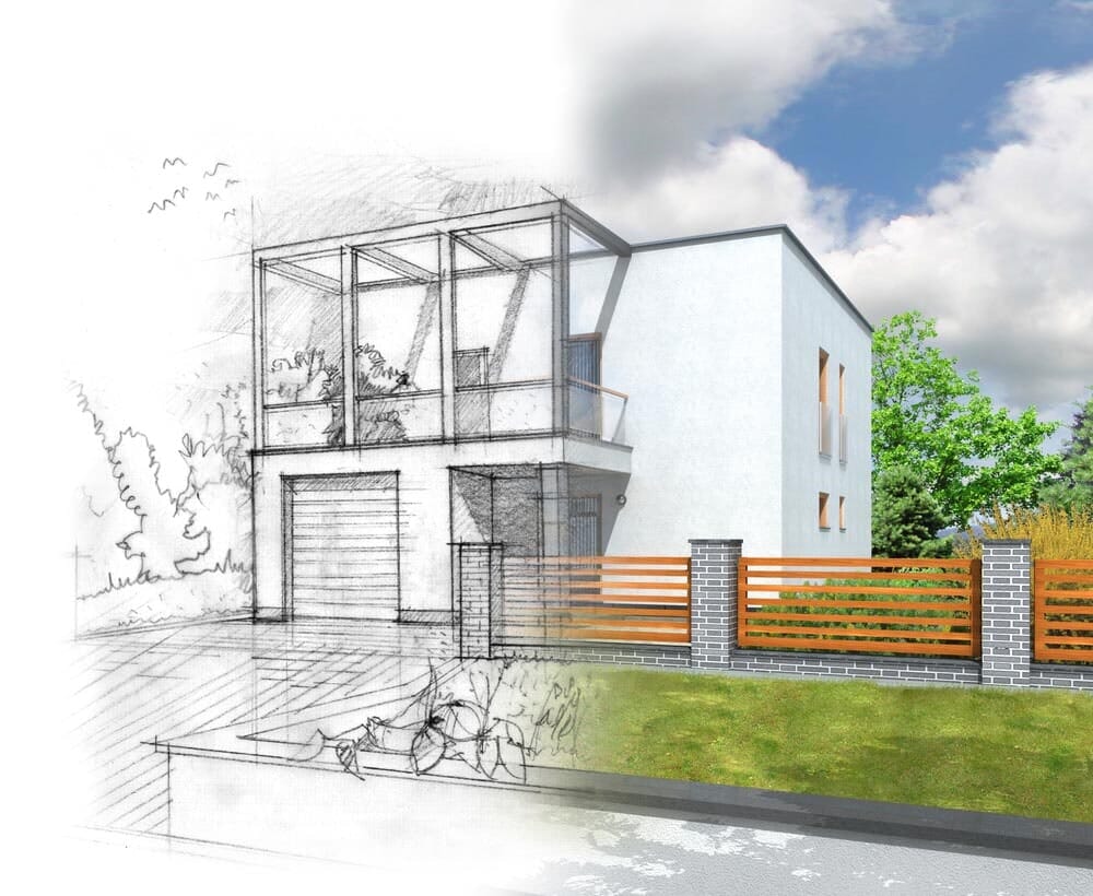 House Draft Illustration — Whitehouse Building Design in Mid North Coast, NSW