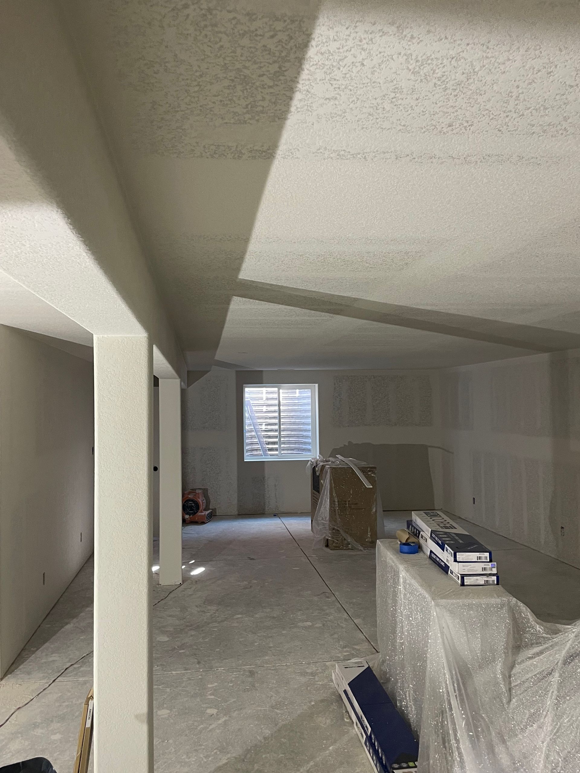 Residential exterior wall with siding and roof detail