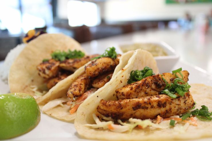 Kung Fu Cantina Food