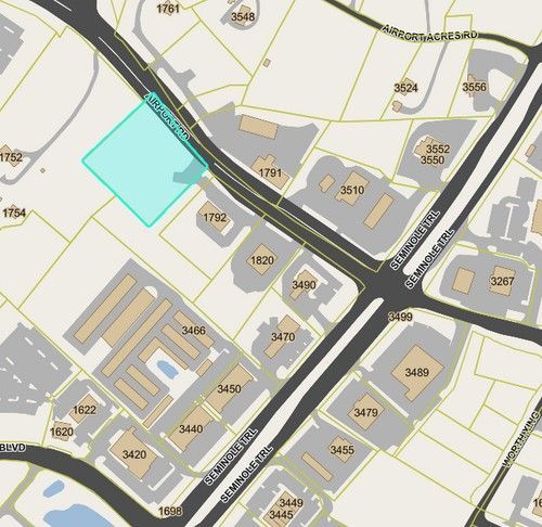 An artist 's impression of the airport road office plaza