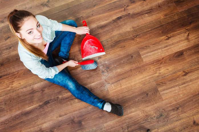 Woman Cleaning — Cleaning Services in East Syracuse NY