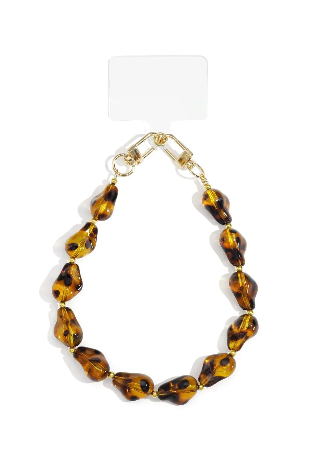 Telephone Jewelry Beads Brown