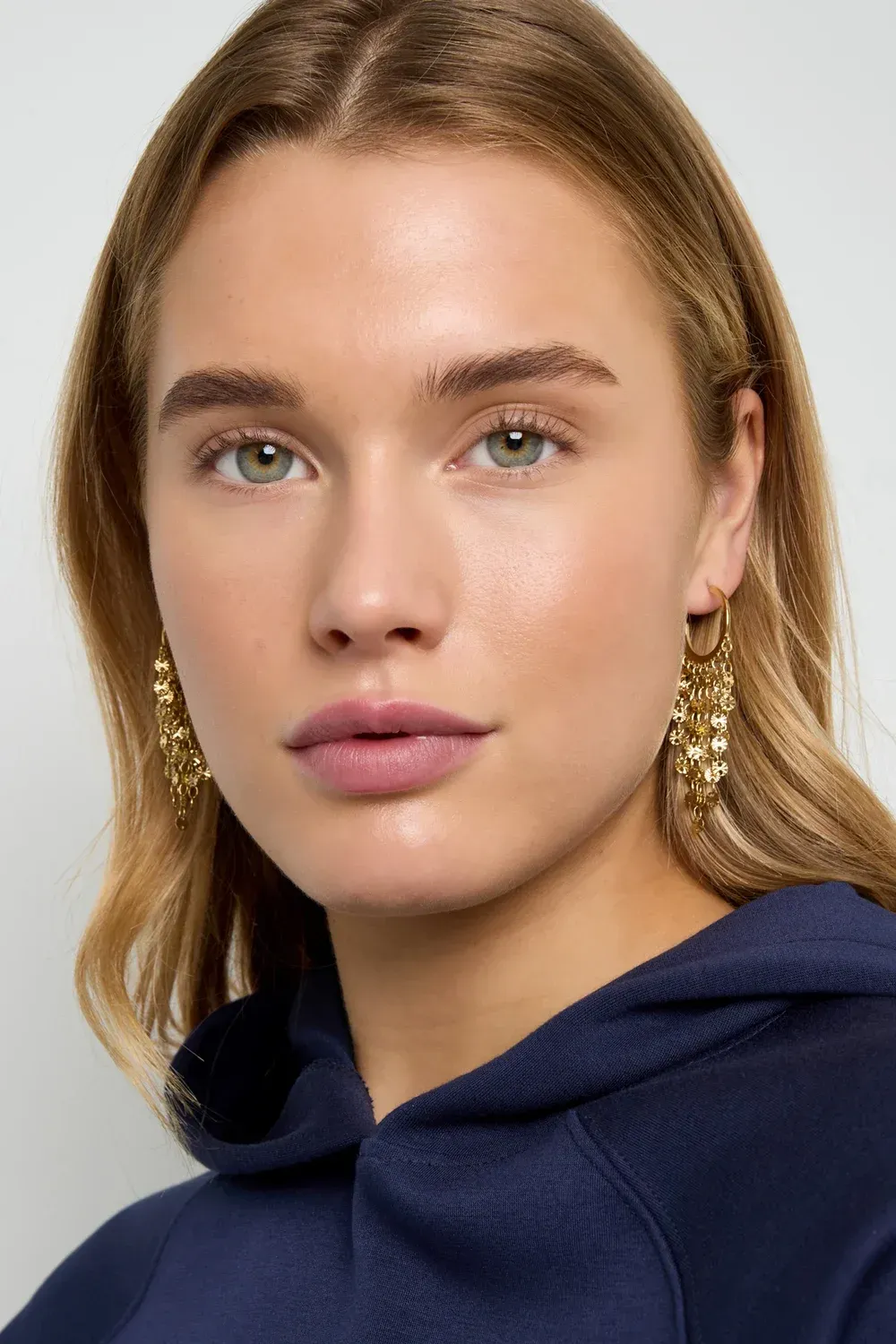 Earrings with tassels