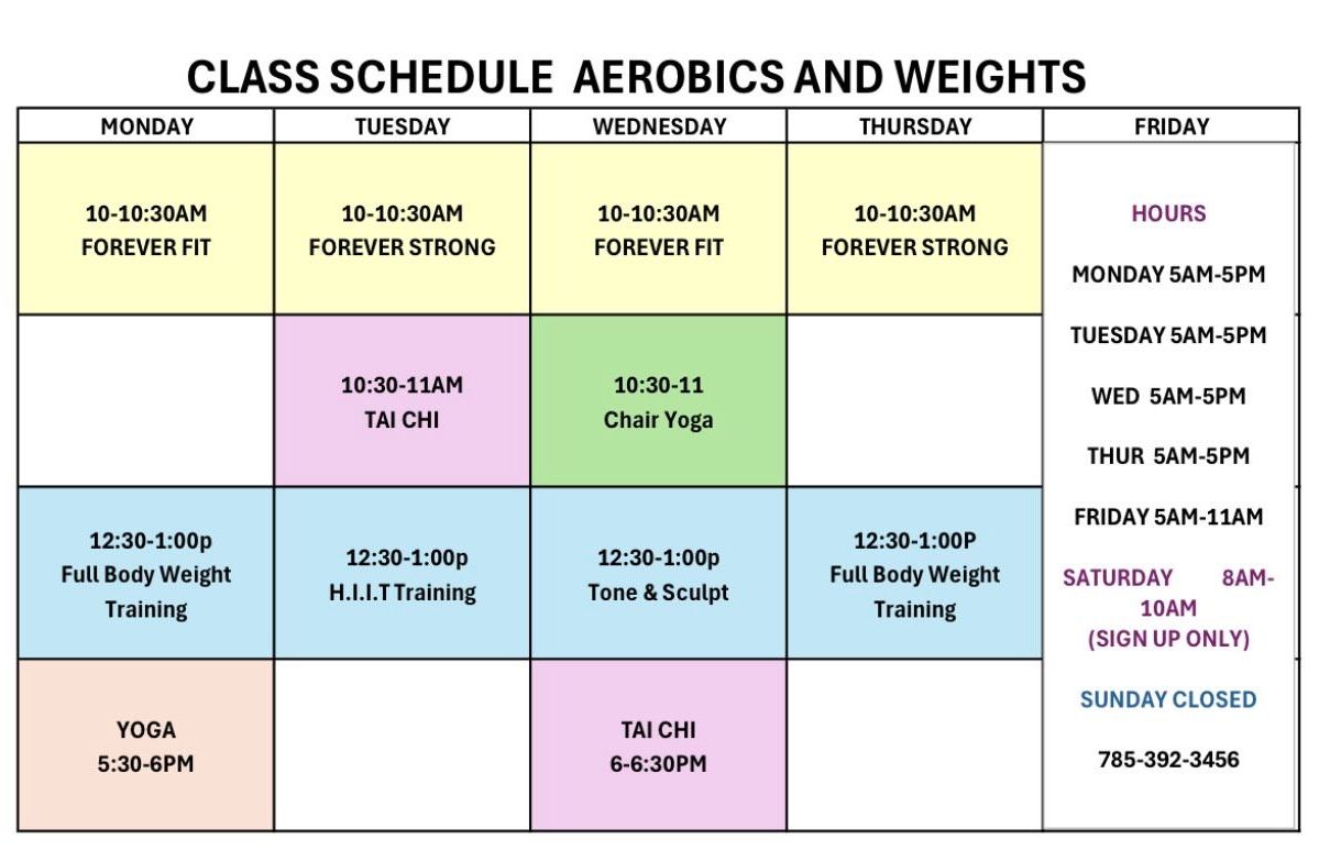 Wellness Center Classes | Ottawa County Health Center Wellness Center Classes | Ottawa County Health Center