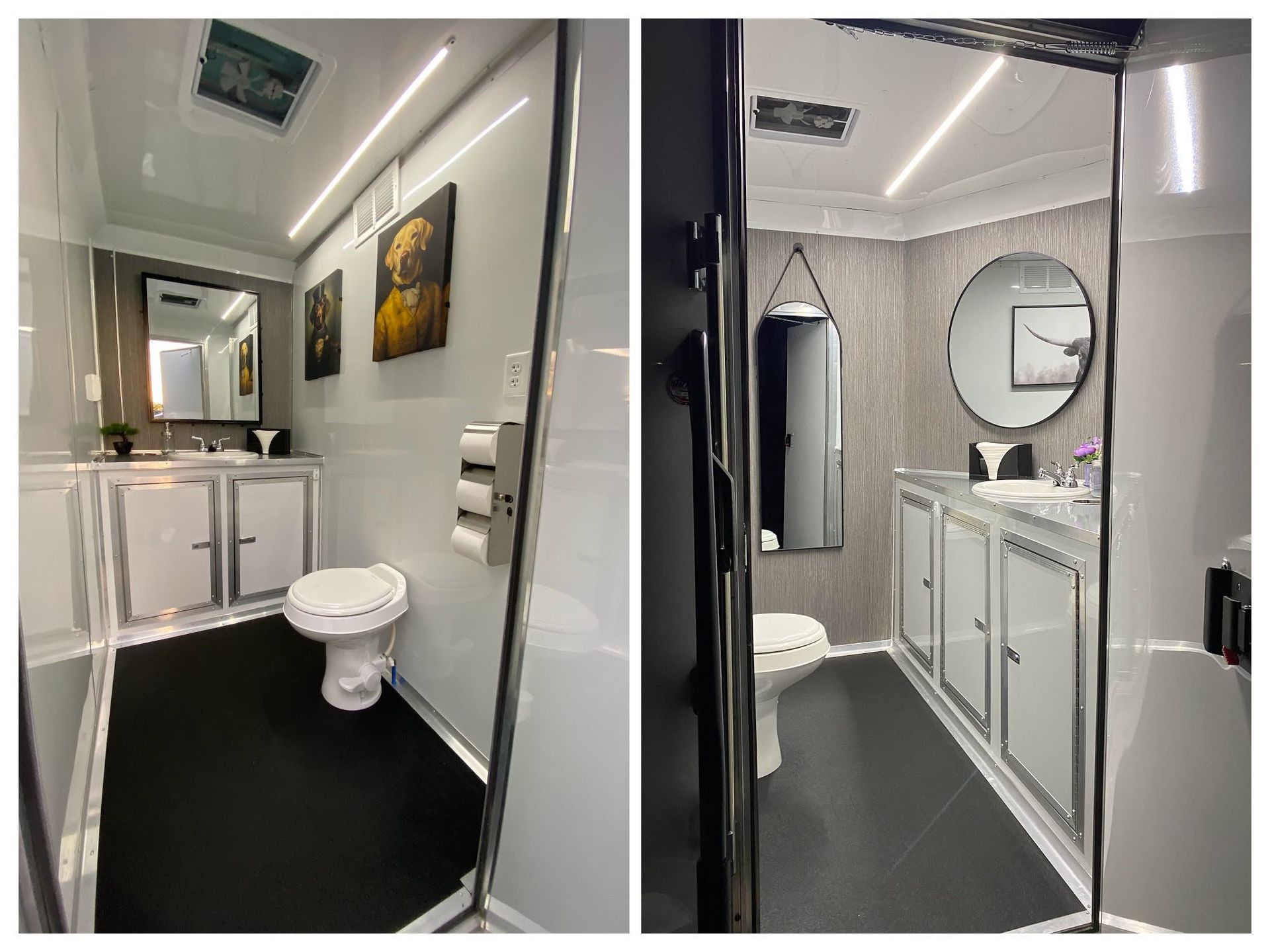 2 stall restroom trailer