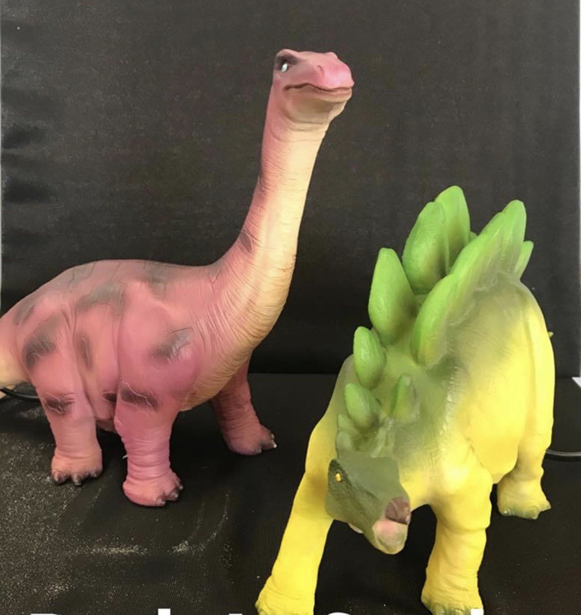 Two Dinosaur  Novelty Lights