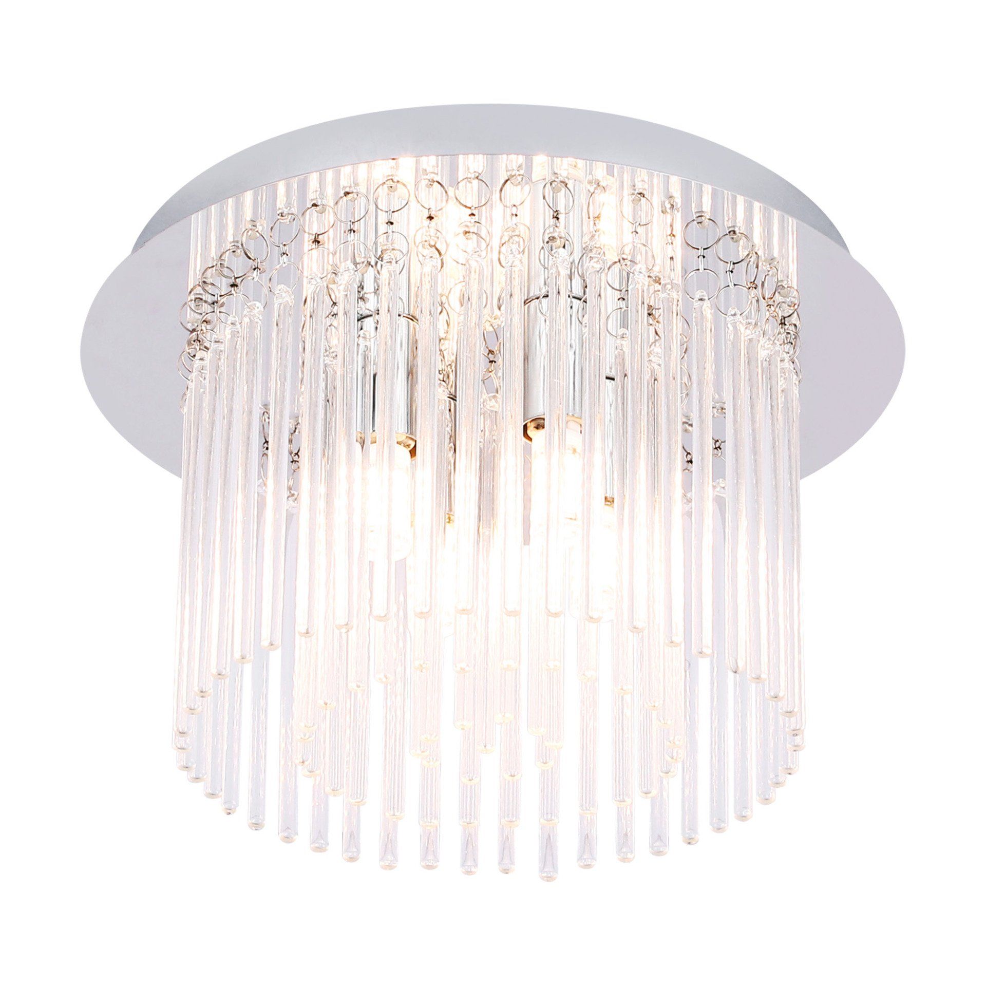 Crystal Glass chandelier ceiling light