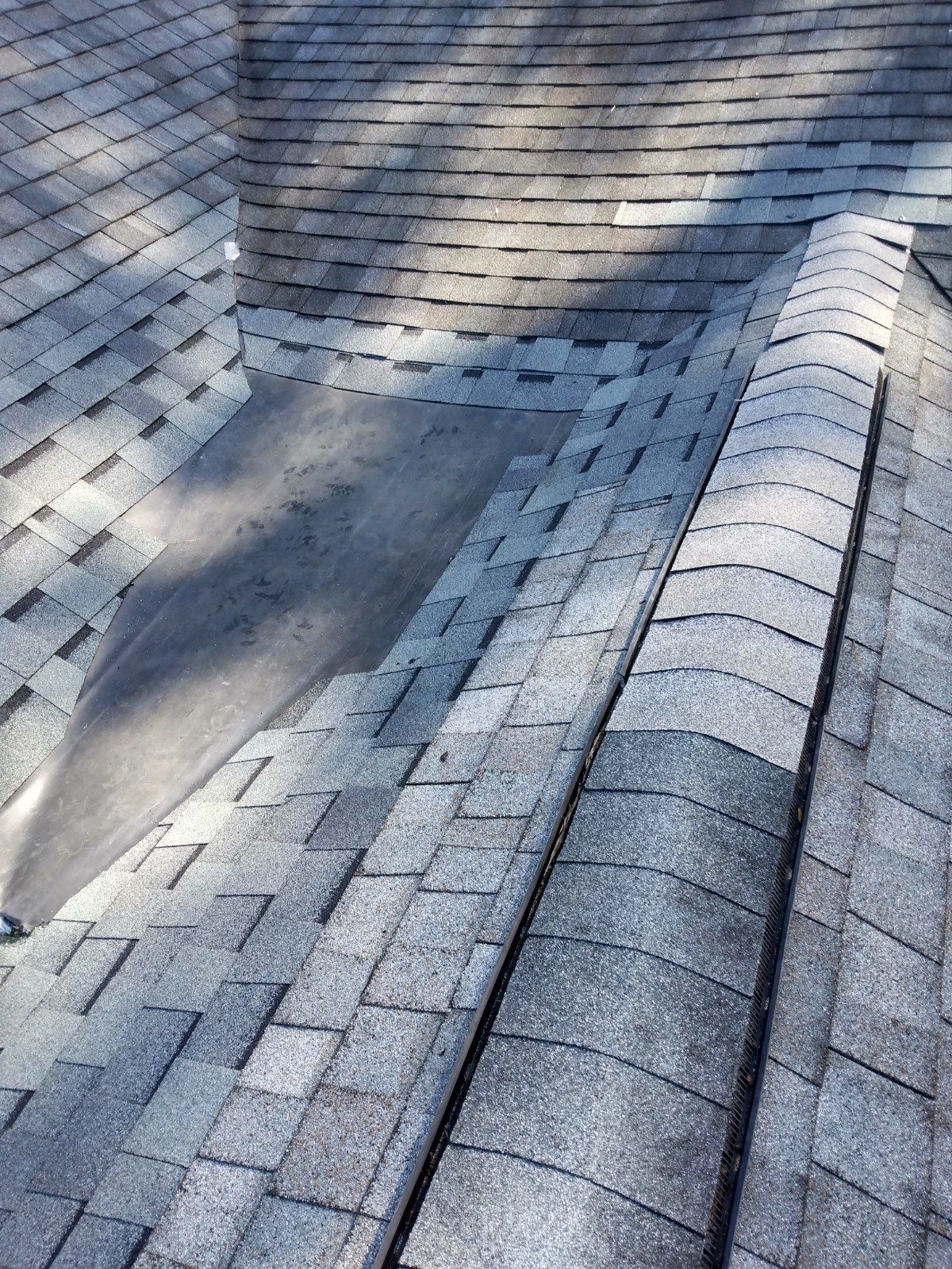 Roof repair: after