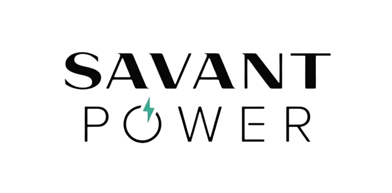 Savant Power logo with the word