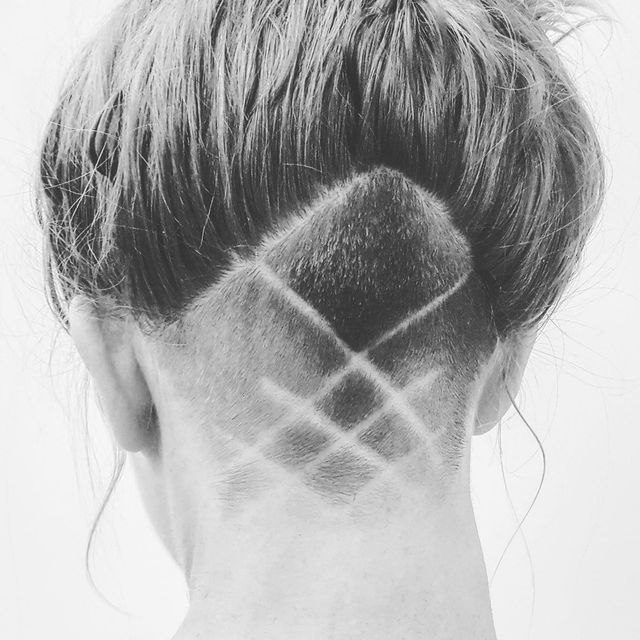 Undercut Dames ✂️ Dameskapper Den Haag ✂️ Esmee Sawyer Hairstudio ✂️