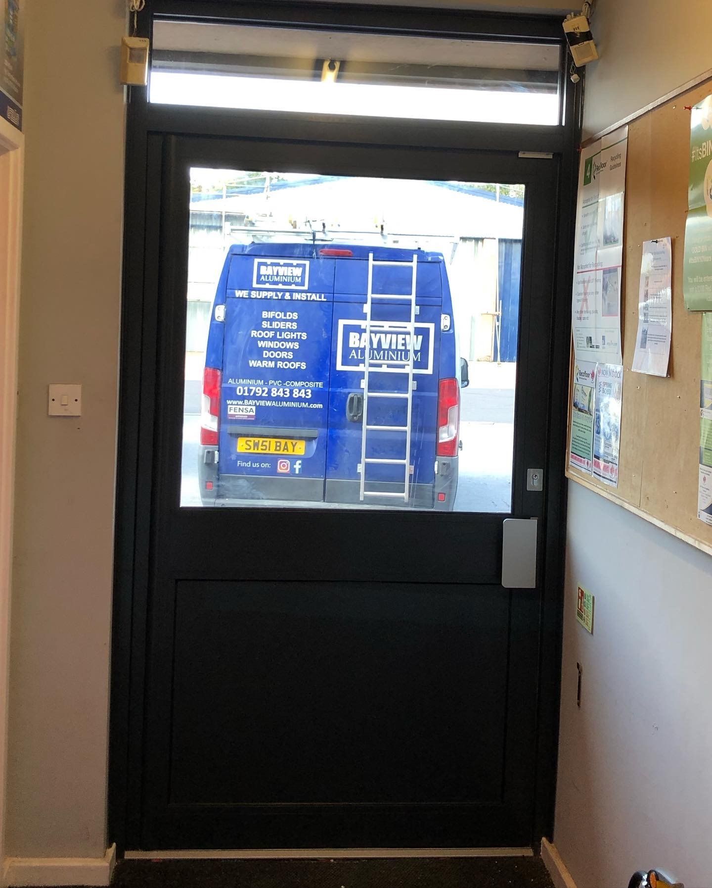 aluminium doors swansea