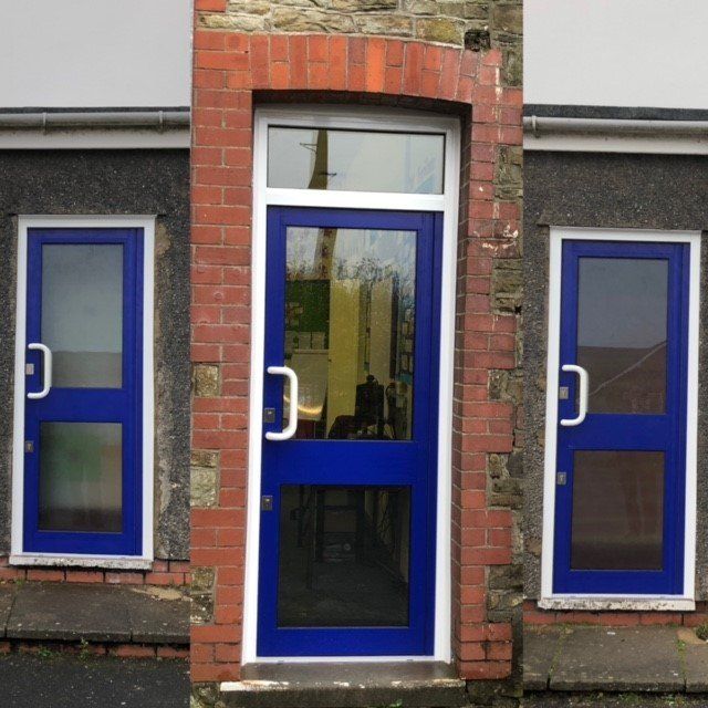 aluminium doors swansea
