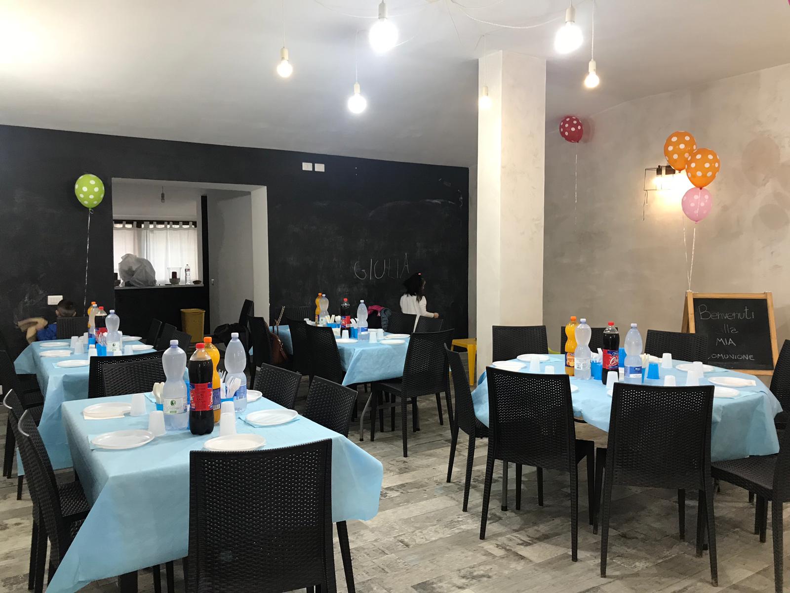 Tavoli apparecchiati