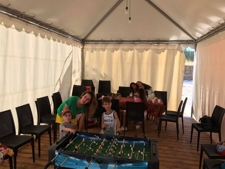 Gazebo centro estivo