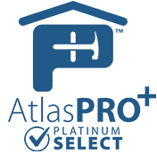 Logo of Atlas Pro Platinum select because Torres-Boren is one of the best roofing contractors in Cleburne, Texdas