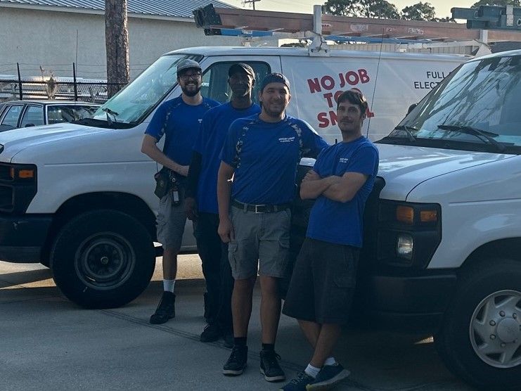 Front Door with Lights — Sarasota, FL — Inner Light Electric