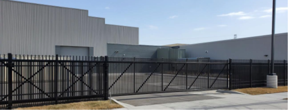 Industrial Aluminum with ZipTrack Gate — Warren, MI — Kimberly Fence & Supply