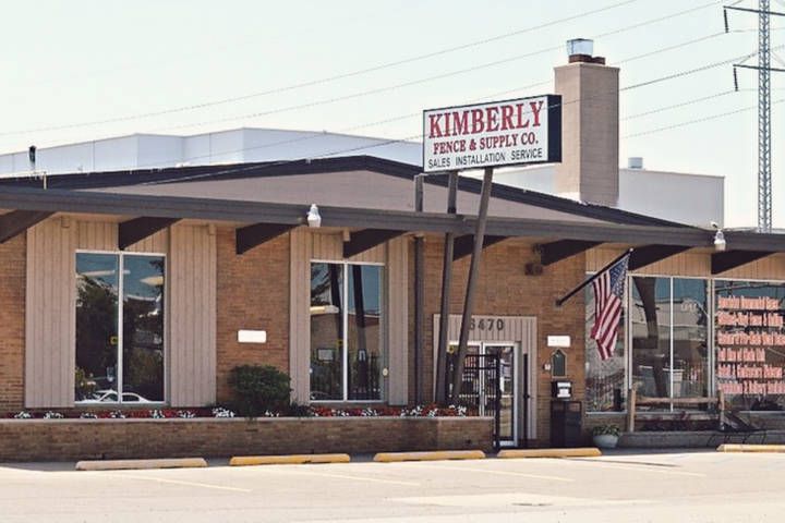A Building With A Sign That Says Kimberly On It — Warren, MI — Kimberly Fence & Supply