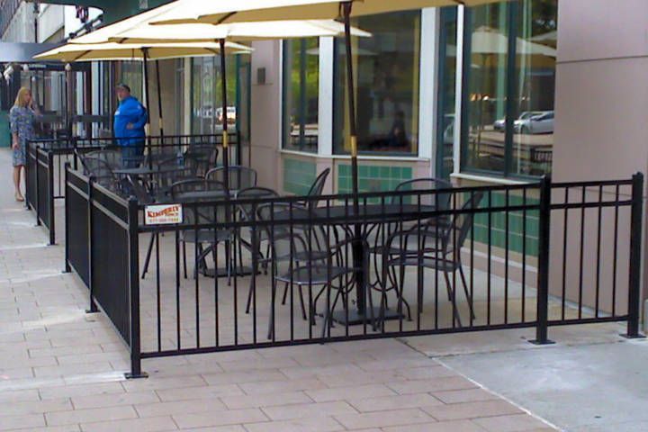 Ameristar Steel Fence - 3' Montage Patio Fence — Warren, MI — Kimberly Fence & Supply
