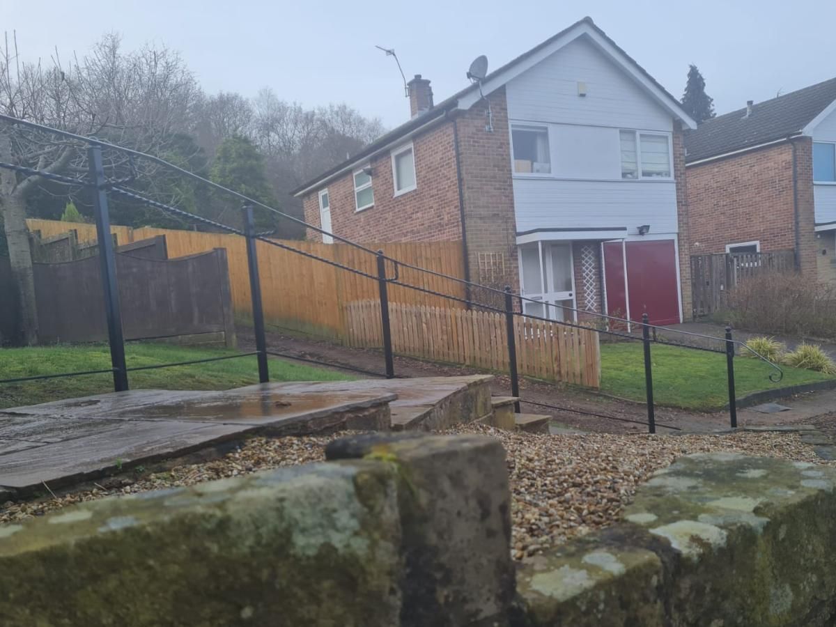 Nottingham Metalworks outdoor metal handrails