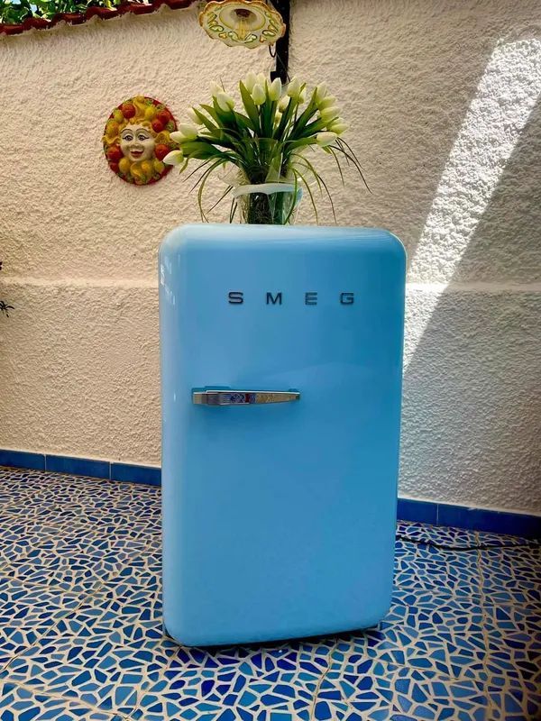 frigorifero Smeg celeste De Luca Elettrodomestici Rende Cosenza